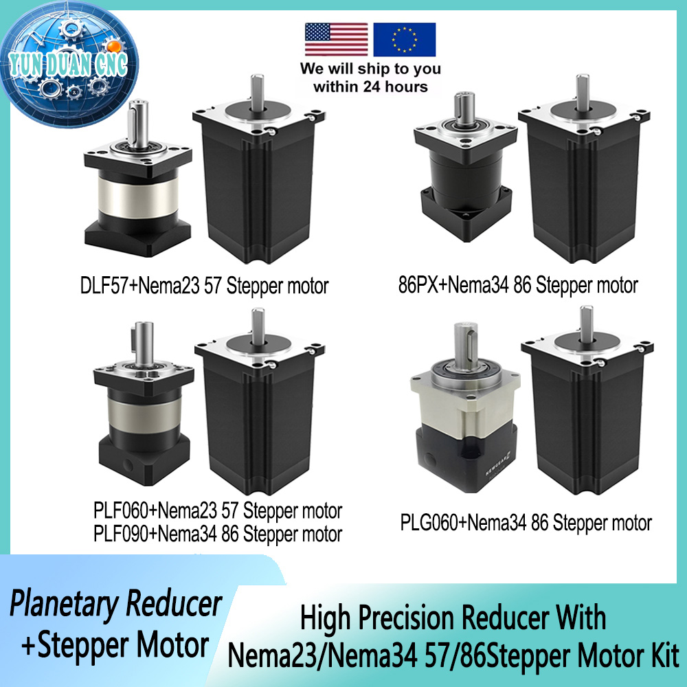 Planetary Gearbox Reducer Nema 23 34 - Kits de moteurs pas à pas