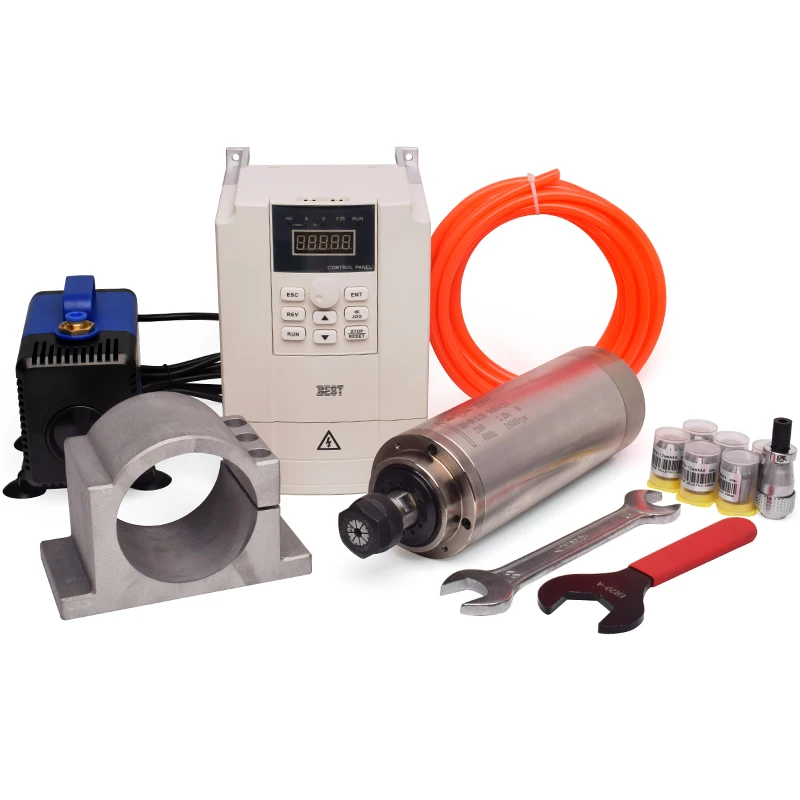 2.2Kw Water Cooled Spindle Kit Vfd - Kit de broches GDZ à prix
