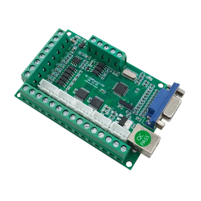 5 Axis Cnc Breakout Board Interface Mach3 - Carte de commande CNC USB MACH3