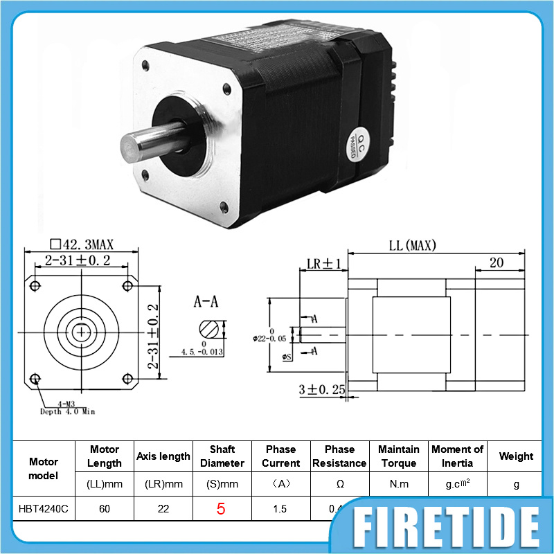Nema 23 Closed Loop Stepper Motor Driver Kit - Kit de pilotes de moteur pas