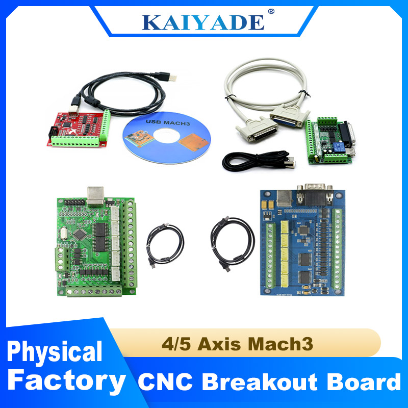 Mach3 Usb Cnc Controller 4 Axis 100Khz - Carte de commande CNC MACH3 4