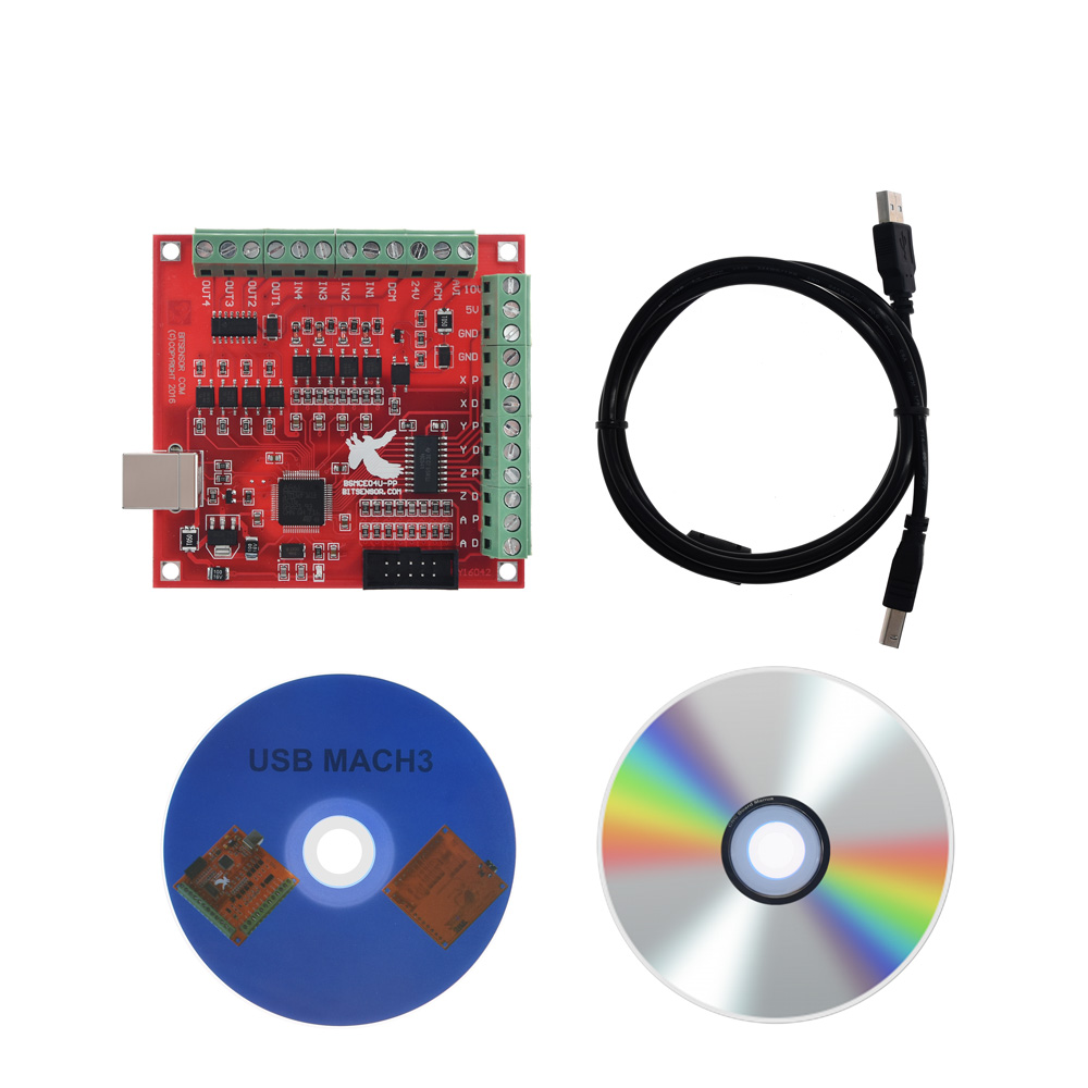 Mach3 Usb Cnc Controller 4 Axis 100Khz - Carte de contrôle CNC USB MACH3