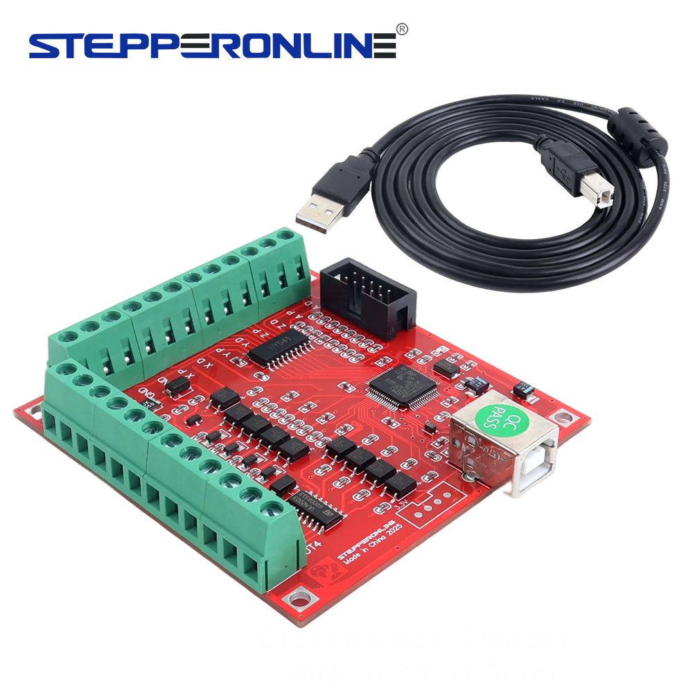 Mach3 Usb Cnc Controller 4 Axis 100Khz - Contrôleur de carte de dérivation CNC