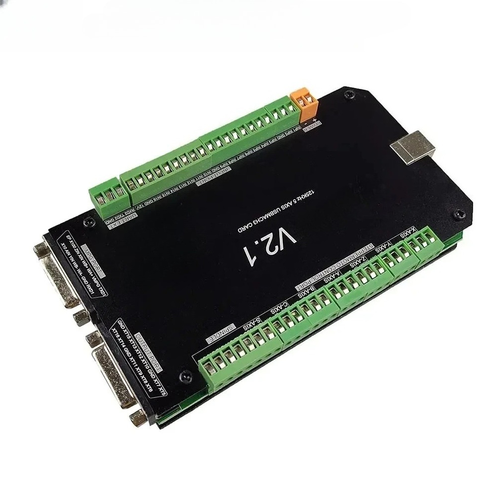 5 Axis Cnc Breakout Board Interface Mach3 - Contrôleur CNC NVCM V2.1 3/4/5/6 axes,