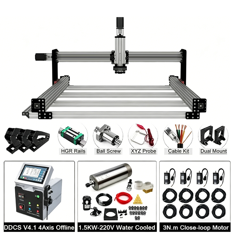 Système de contrôle hors ligne - Ddcs V4.1 4 Axis Cnc Offline Controller avis et prix