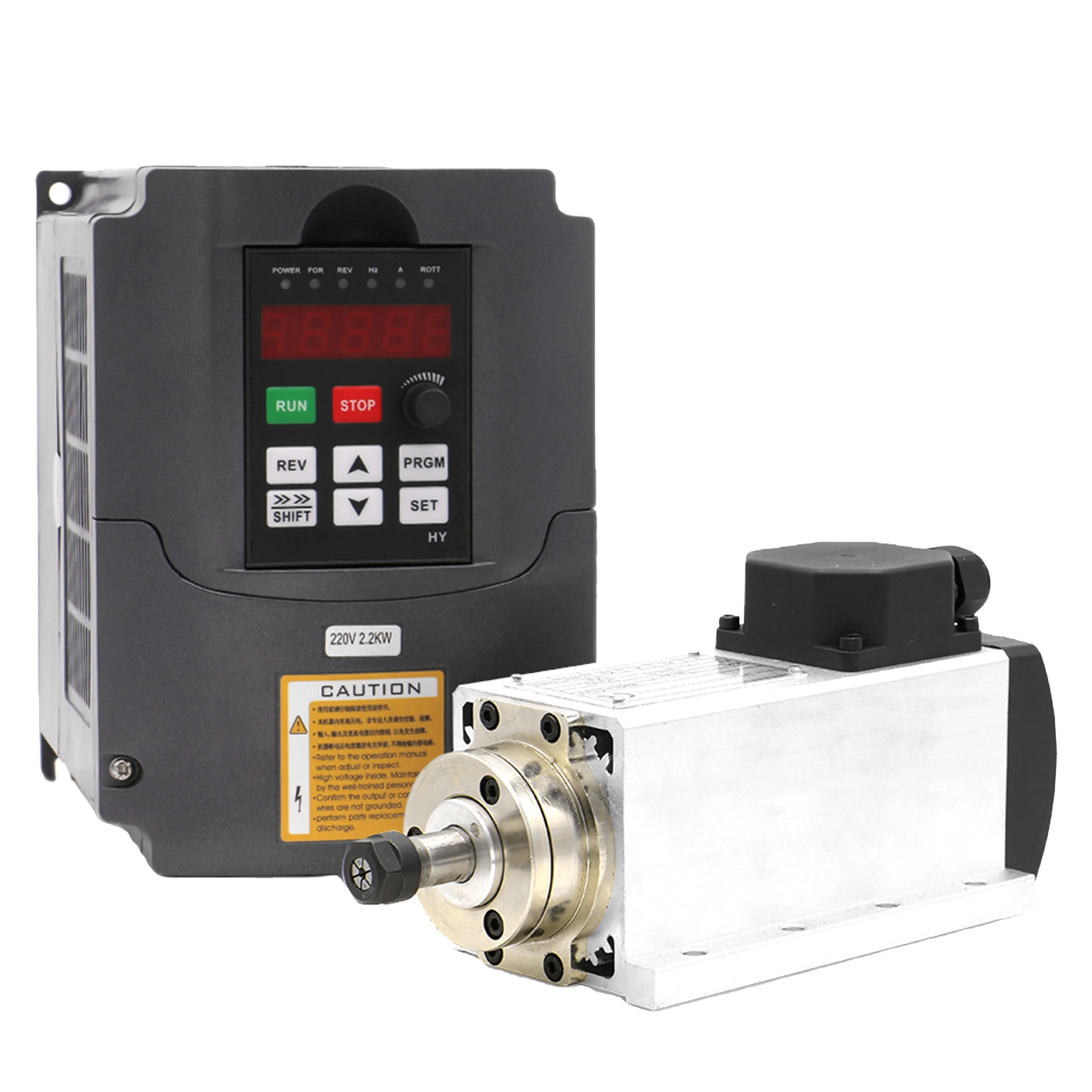 HLTNC Moteur de broche refroid - Air Cooled 1.5Kw Spindle Motor Inverter 110V avis et prix