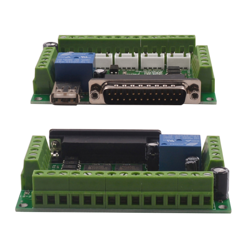 1 ensemble d'adaptateurs d'int - 5 Axis Cnc Breakout Board Interface Mach3 avis et prix