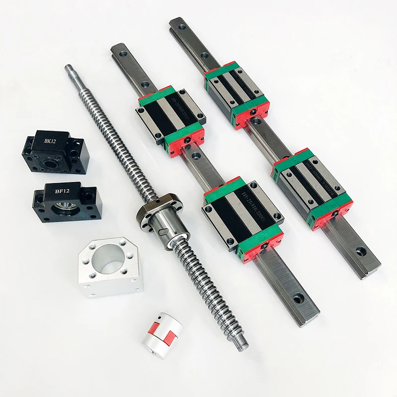 2 ensembles de rails de guidag - Hgr20 Linear Guide Rail Ballscrew Set avis et prix