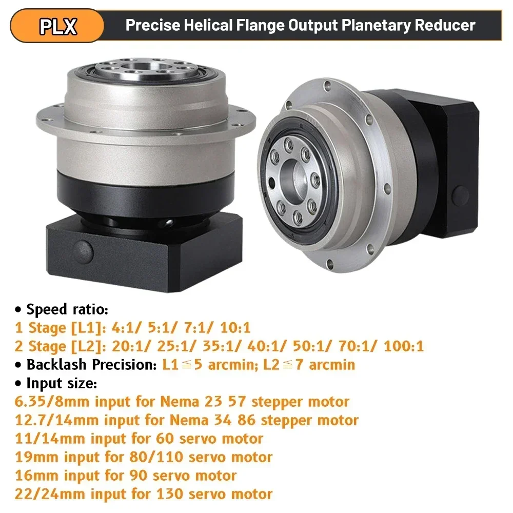 Engrenage hélicoïdal circulair - Planetary Gearbox Reducer Nema 23 34 avis et prix