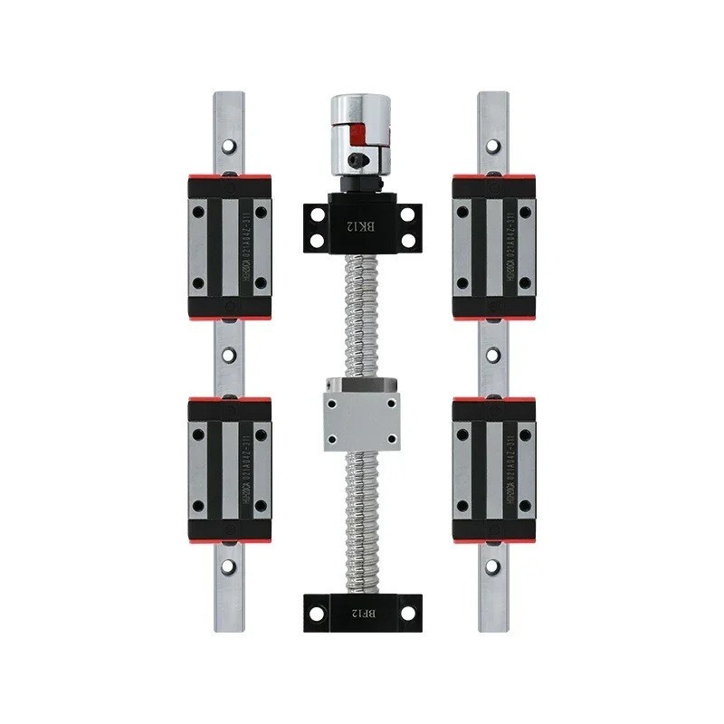 Rails linéaires, guides linéai - Hgr20 Linear Guide Rail Ballscrew Set avis et prix