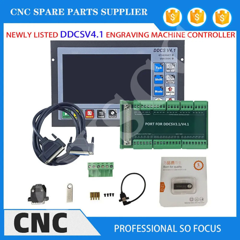Contrôleur de mouvement iconCN - Ddcs V4.1 4 Axis Cnc Offline Controller avis et prix