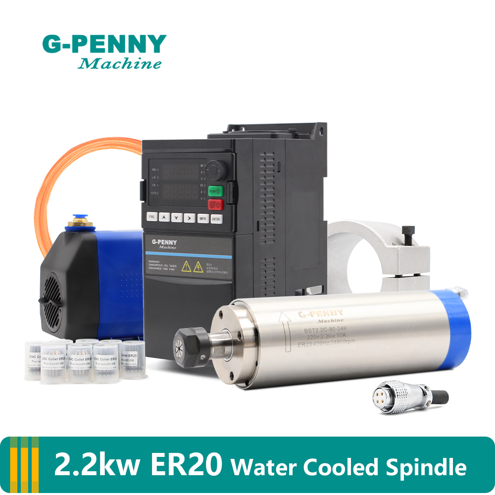Kit de broche refroidie par ea - 2.2Kw Water Cooled Spindle Kit Vfd avis et prix