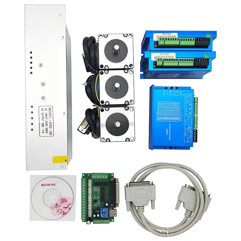Kit CNC 3 axes 2N.m Nema23, mo - Nema 23 Closed Loop Stepper Motor Driver Kit avis et prix