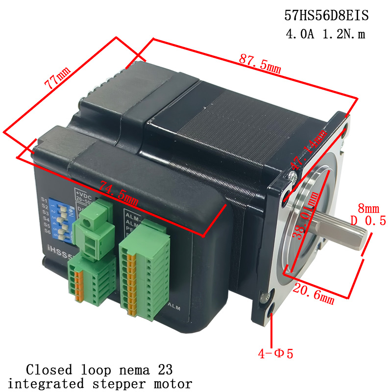 Moteur pas à pas Nema 23 à bou - Nema 23 Closed Loop Stepper Motor Driver Kit avis et prix
