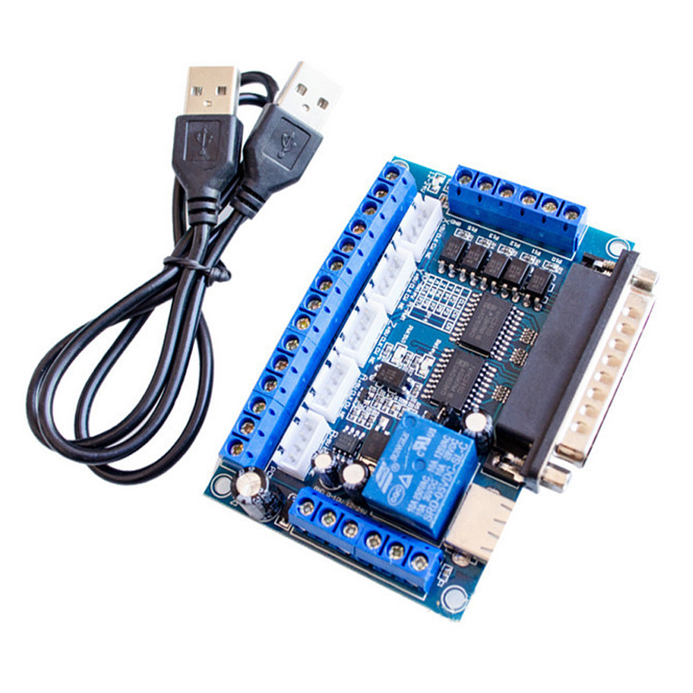 Adaptateur d'interface CNC 5 a - 5 Axis Cnc Breakout Board Interface Mach3 avis et prix