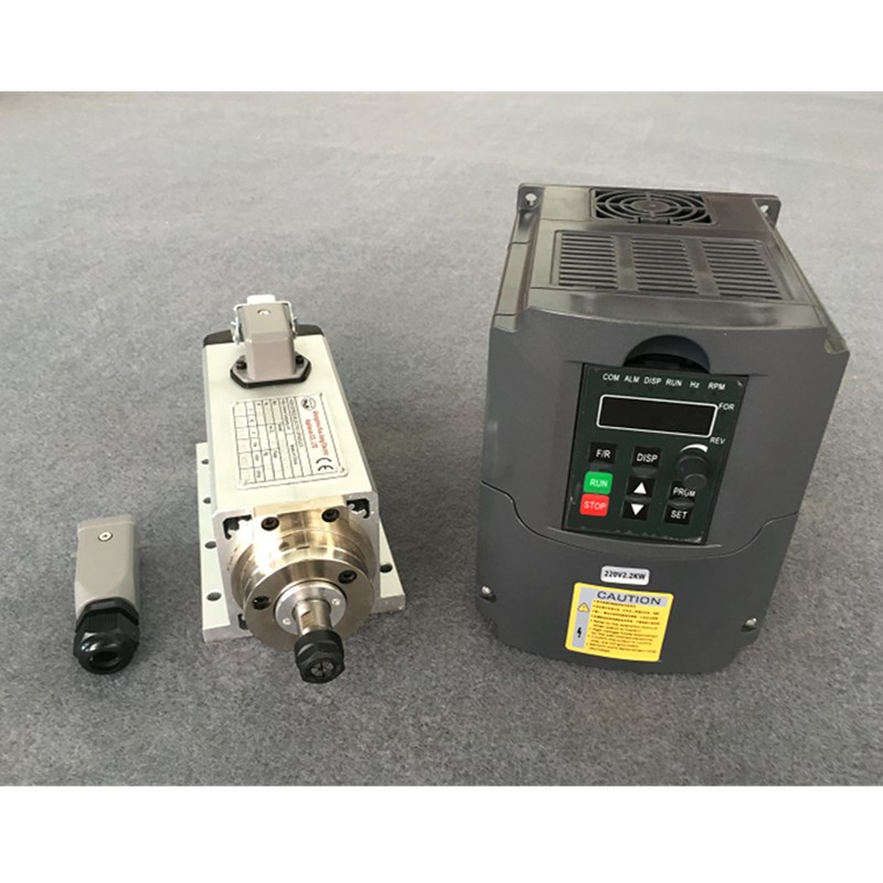 Moteur de broche refroidi par  - Er20 Collet Chuck Spindle Motor 220V avis et prix