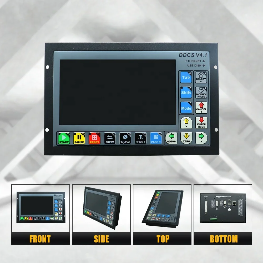 Contrôleur CNC HLTNC DDCS V4.1 - Ddcs V4.1 4 Axis Cnc Offline Controller avis et prix