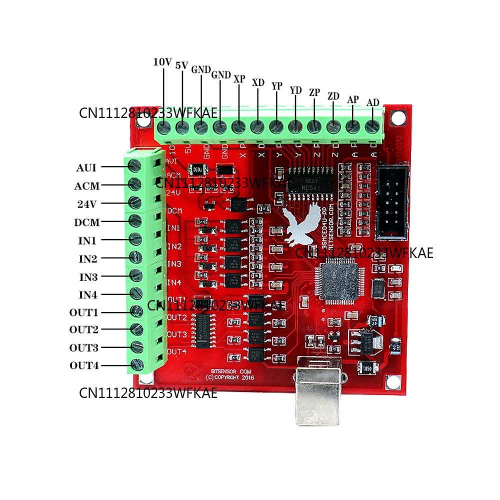 Carte mère de commande de mouv - Mach3 Usb Cnc Controller 4 Axis 100Khz avis et prix