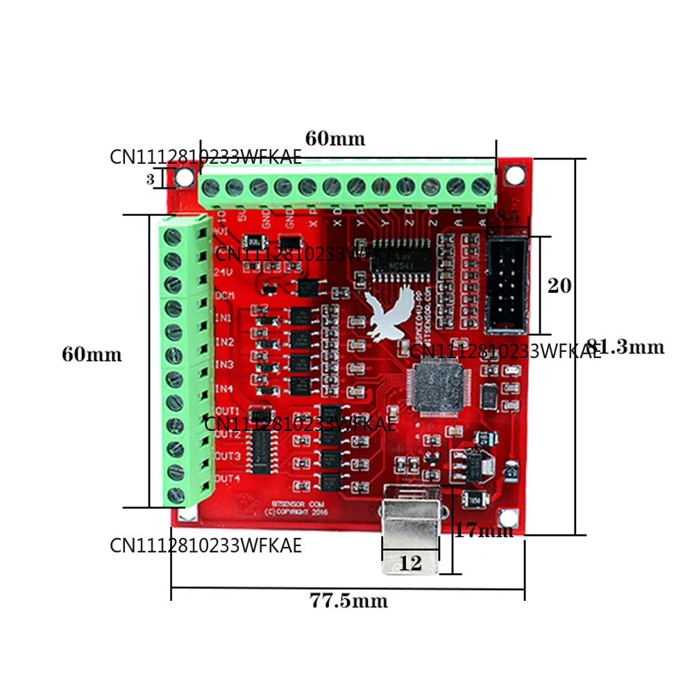 Carte mère de commande de mouv - Mach3 Usb Cnc Controller 4 Axis 100Khz avis et prix