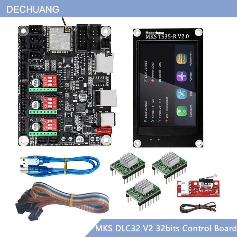 Contrôleur Wifi hors ligne MKS - Grbl 32 Bit Control Board Offline Display avis et prix