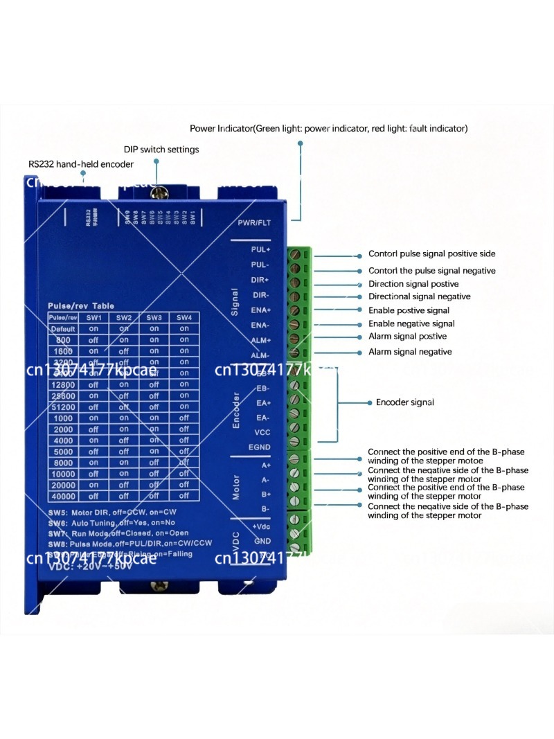 Kit de Moteur Pas à Pas à Bouc - Nema 23 Closed Loop Stepper Motor Driver Kit avis et prix