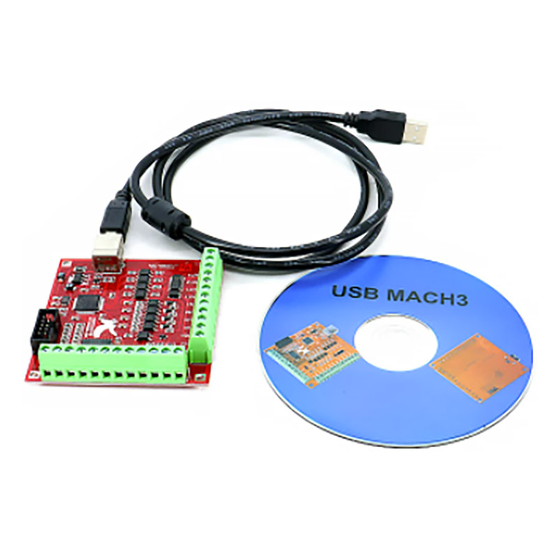 Carte de commande CNC MACH3 4  - Mach3 Usb Cnc Controller 4 Axis 100Khz avis et prix