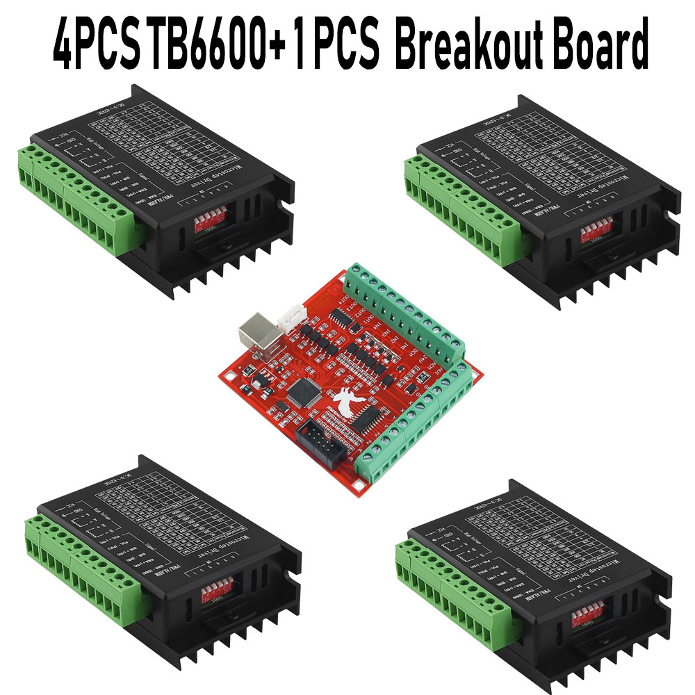 Pilote de moteur pas à pas TB6 - Mach3 Usb Cnc Controller 4 Axis 100Khz avis et prix
