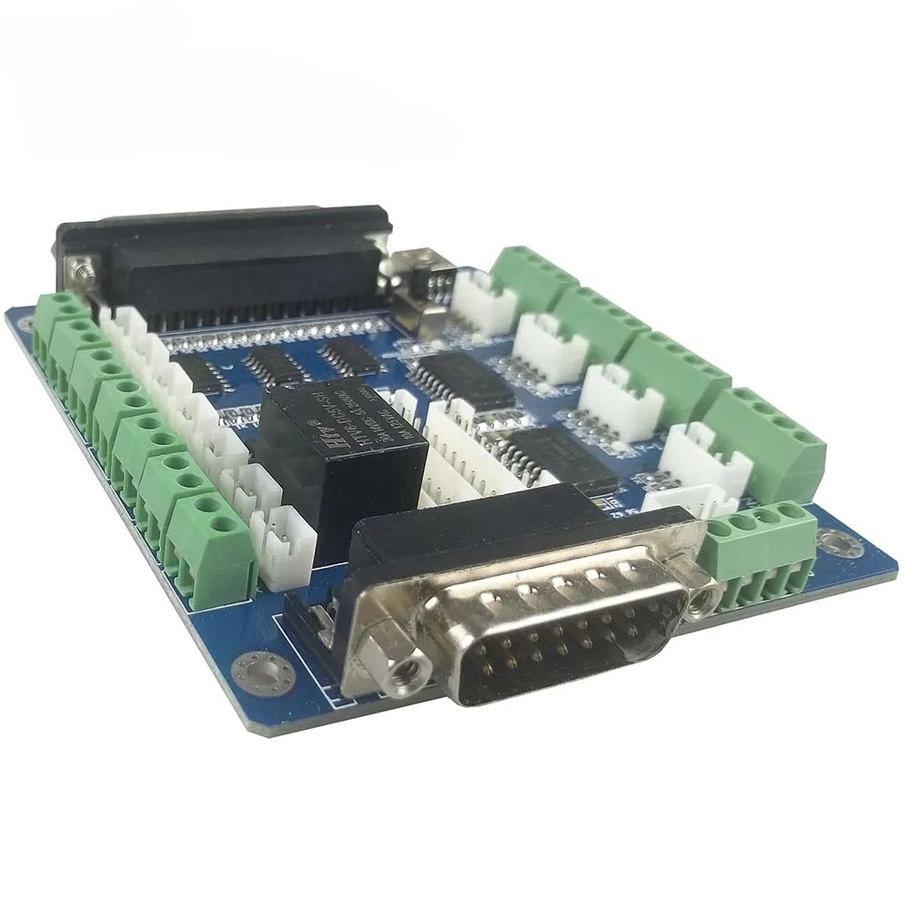 Carte de contrôle CNC Mach3 5  - 5 Axis Cnc Breakout Board Interface Mach3 avis et prix