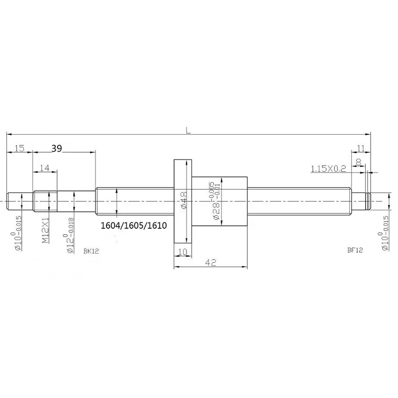 Rail de guidage linéaire carré - Hgr20 Linear Guide Rail Ballscrew Set avis et prix