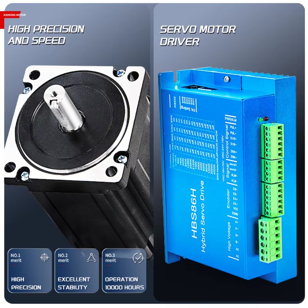 Kit servo hybride en boucle fe - Hybrid Servo Driver Nema 34 8.5Nm avis et prix
